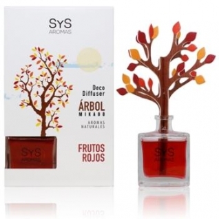 Ambientador Difusor ÁRBOL Frutos Rojos sys 90 ml