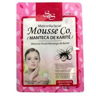 Mascarilla Facial Mousse CO2 Manteca 13ml