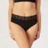 Braga Menstrual BIKINI Flujo Abundante S Negro